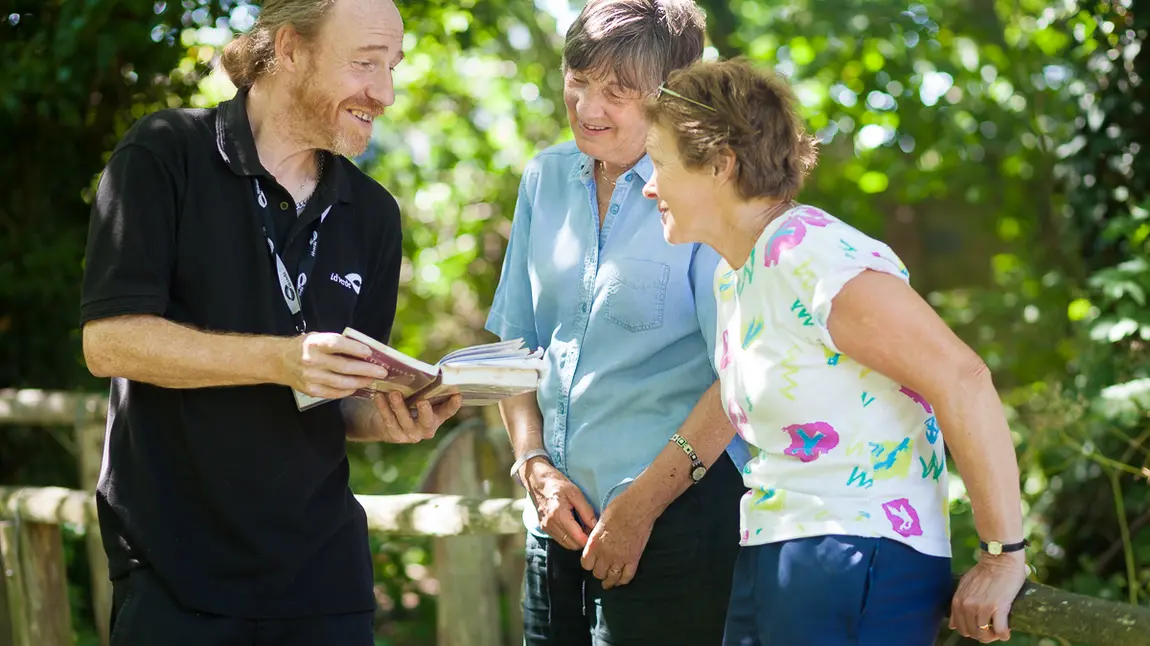 Changing lives: traineeship helps Darren give back to his local park Volunteers