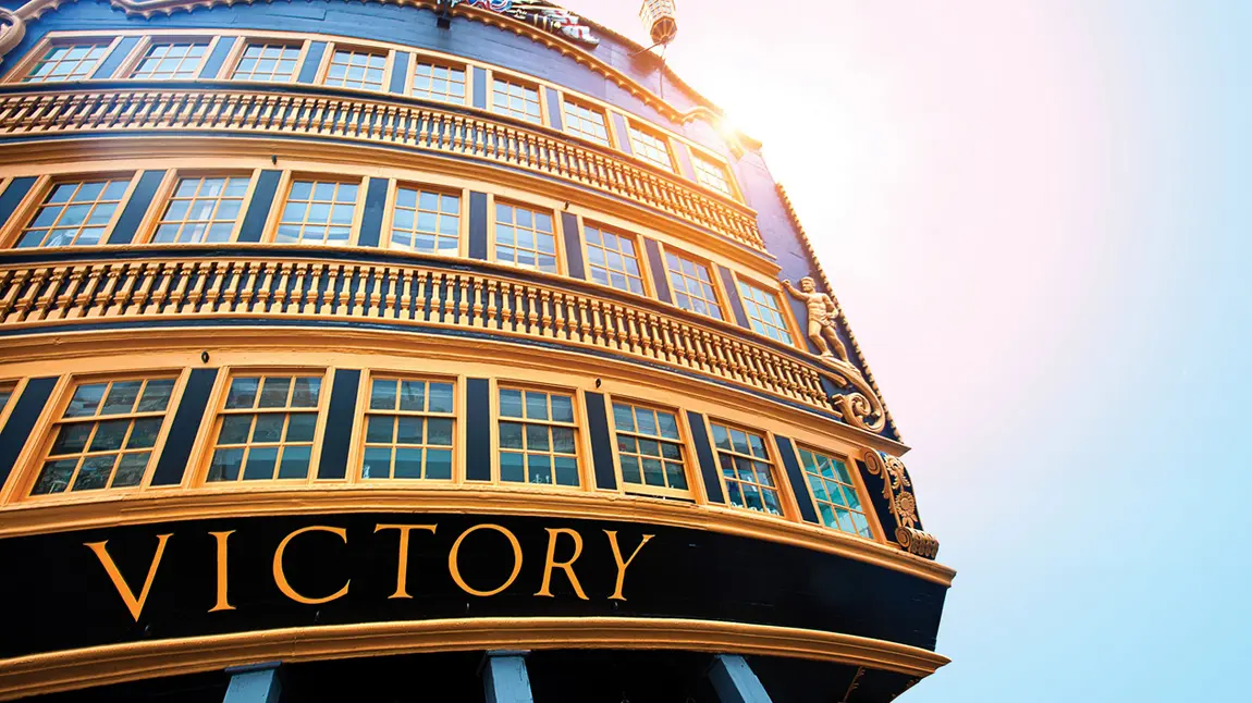 HMS Victory in Portsmouth 