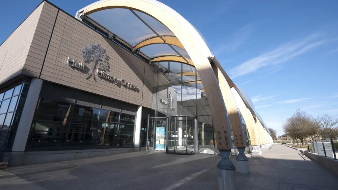 Outside view of the Hull History Centre