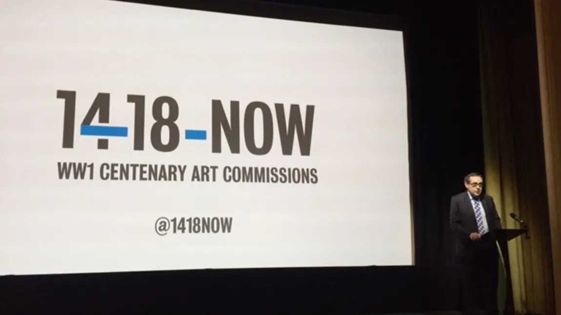 A personal war Sir Peter Luff announcing the 2016 14-18 NOW programme