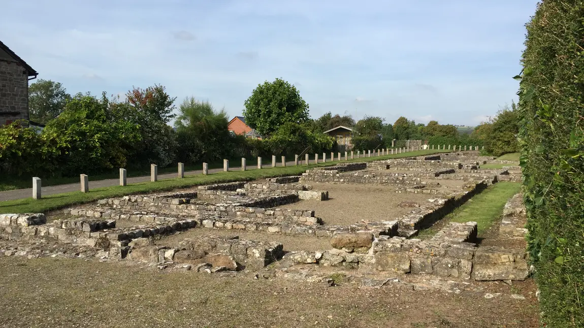 The Roman town of Caerwent, Monmouthshire