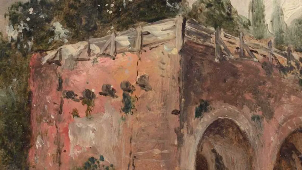 An image of John Constable's A Lime Kiln