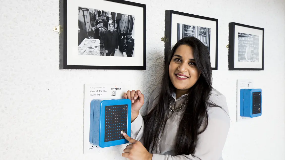 Iyma Atiq at exhibition Iyma Atiq at exhibition