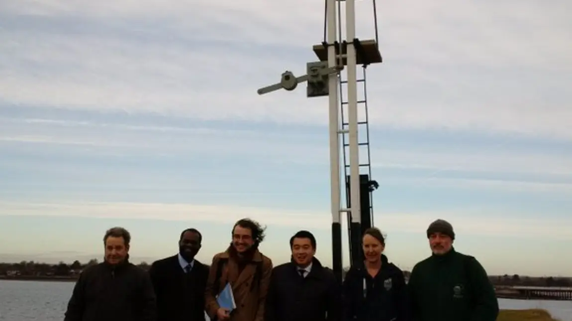 Alan Mak MP, HLF staff and local volunteers visit Hayling Billy