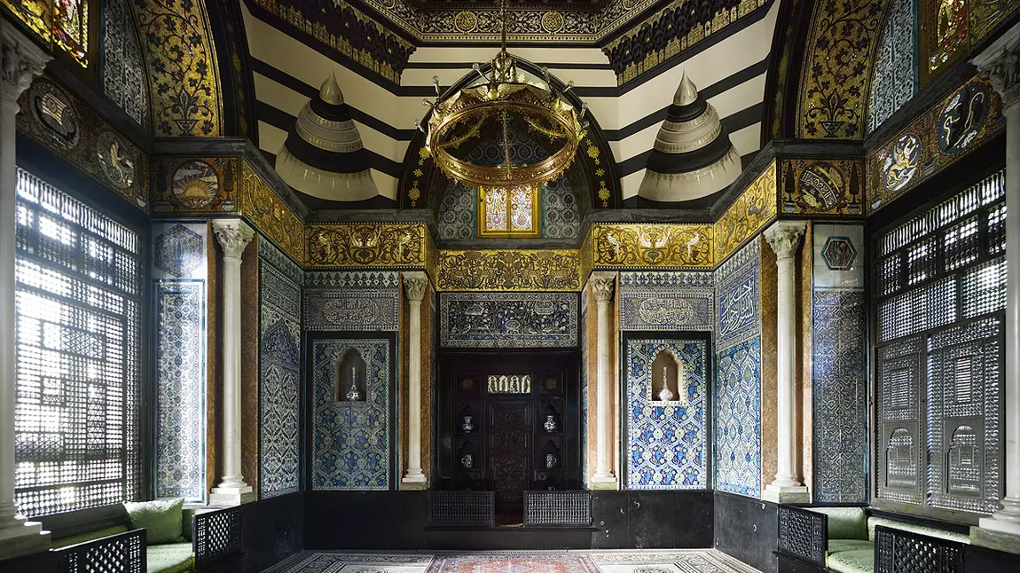 National Lottery saves London’s hidden heritage The Arab Hall at Leighton House Museum