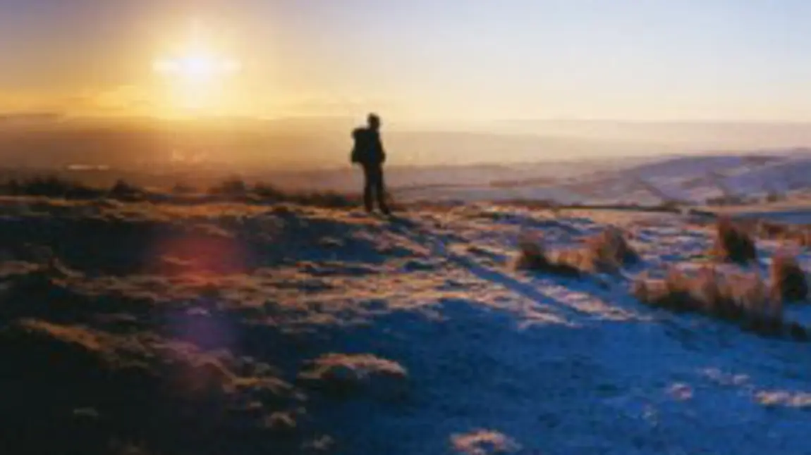 Pendle Hill at sunset