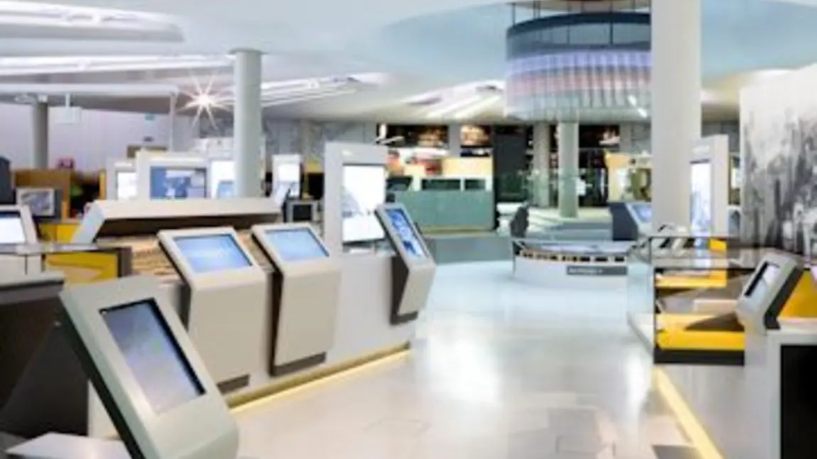 Archives+ area at the newly reopened Manchester Central Library