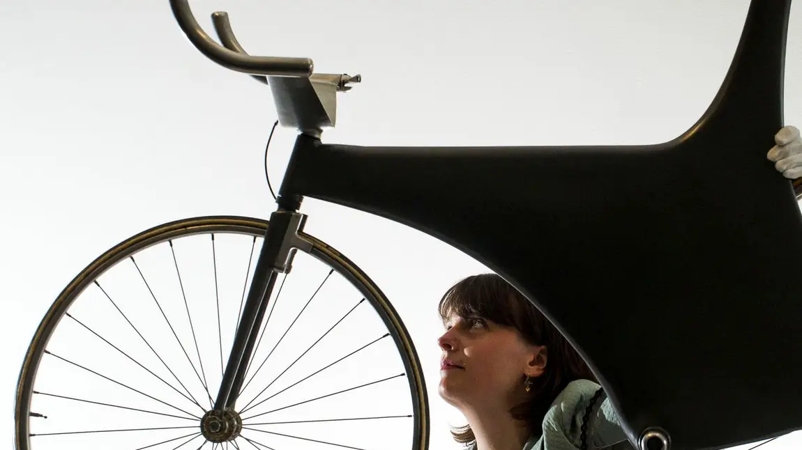 Monocoque Bicycle from the National Museums Scotland Collection 