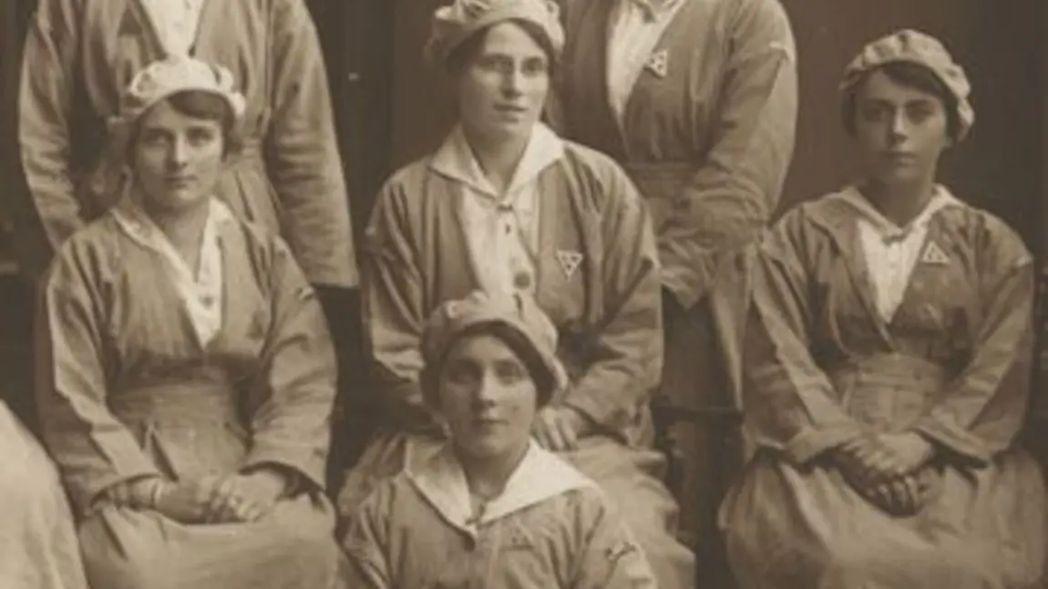 A picture of Northumberland female munitions workers A picture of Northumberland female munitions workers