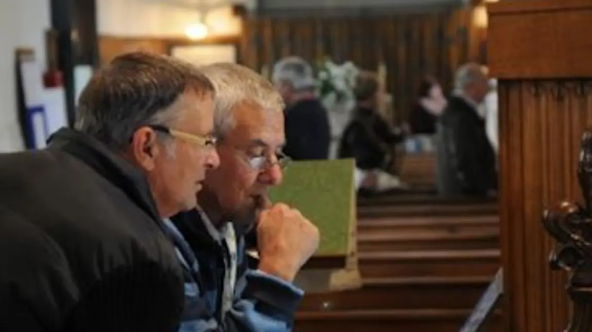 Professionals working towards restoring a local church. Professionals working towards restoring a local church.