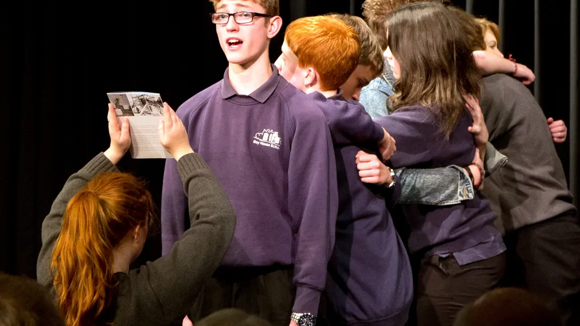 Gallipoli 100 project - young people exploring the conflict through drama