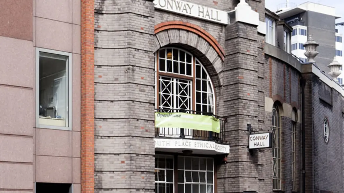 Victorian blogging: the pamphleteers who dared to dream of a better world The outside of Conway Hall, home of the Ethical Society