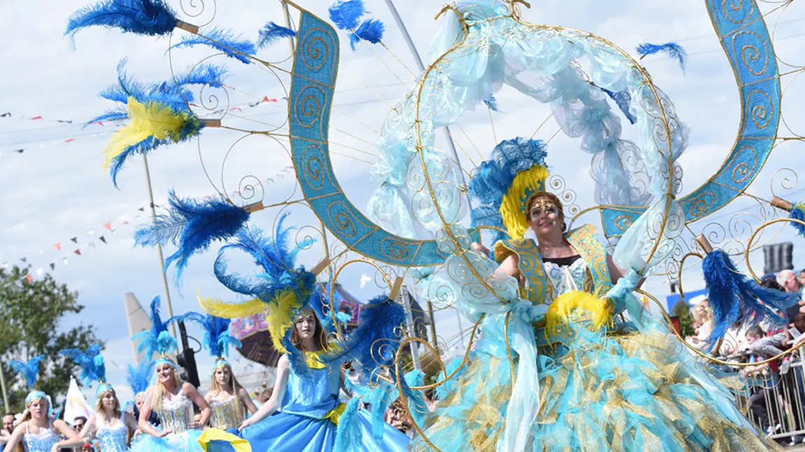 The summer parade in South Tyneside