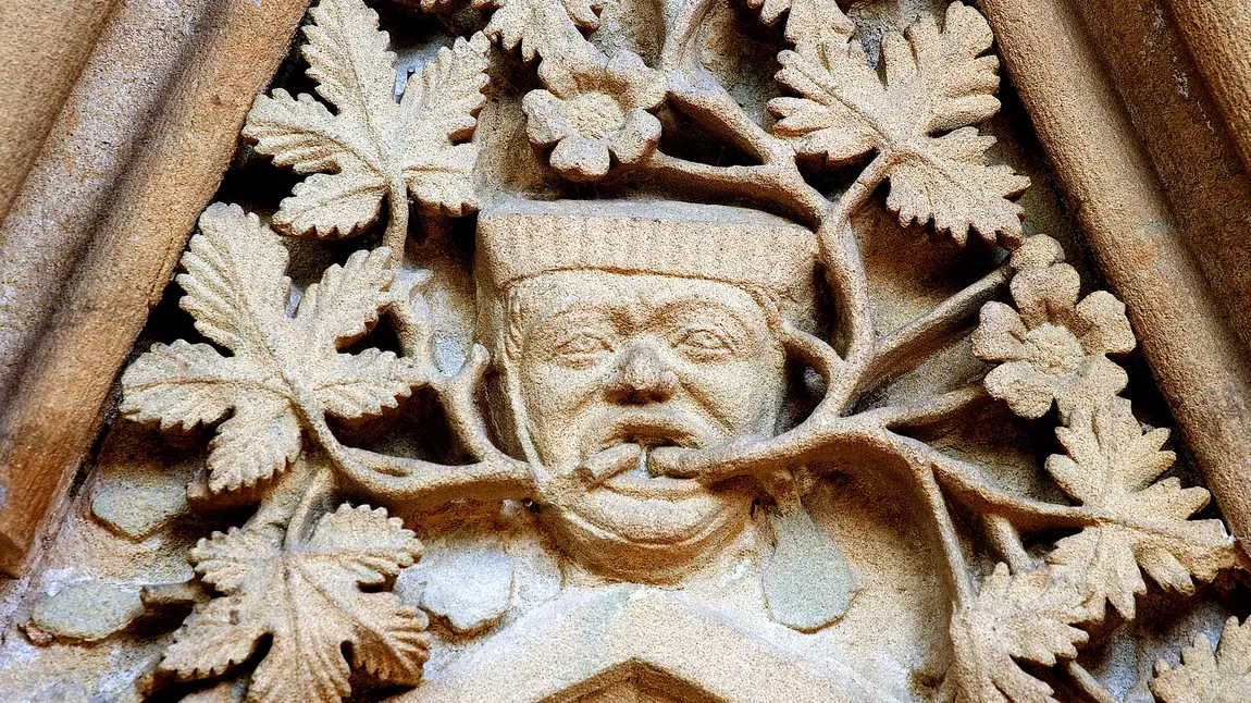National Lottery money to safeguard historic Southwell Minster One of many mysterious green men among the 'Leaves of Southwell'