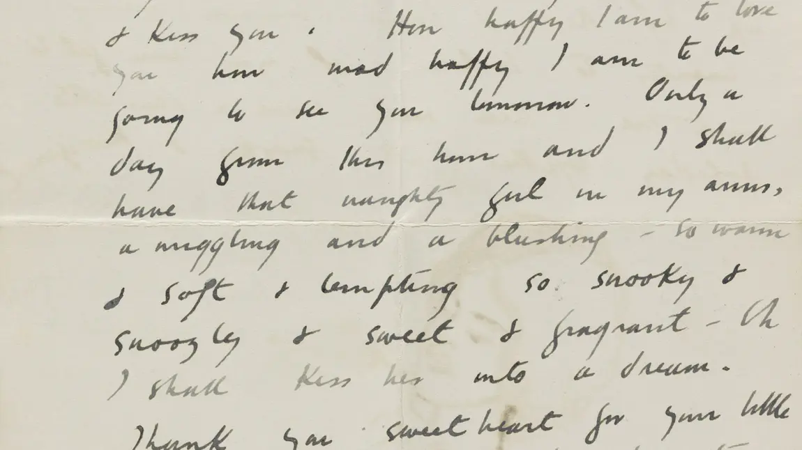 A tender love letter from Paul Nash to his wife Margaret