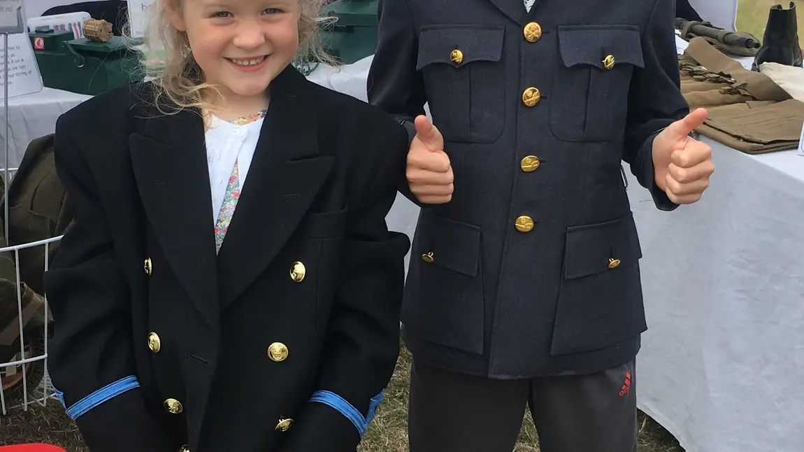 HRH the Princess Royal opens a new chapter of the D-Day Story in Portsmouth Children at the Armed Forces Day, Portsmouth