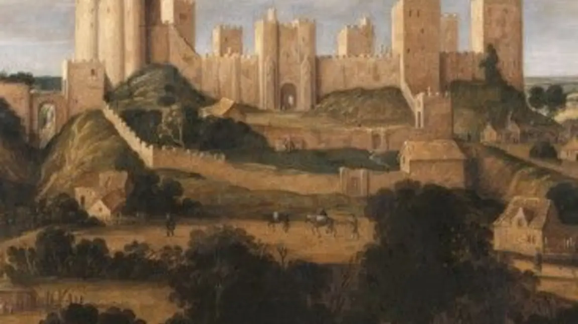 A painting of Pontefract Castle in its heyday by Alexander Keirinx dating to 1640 A painting of Pontefract Castle in its heyday by Alexander Keirinx dating to 1640