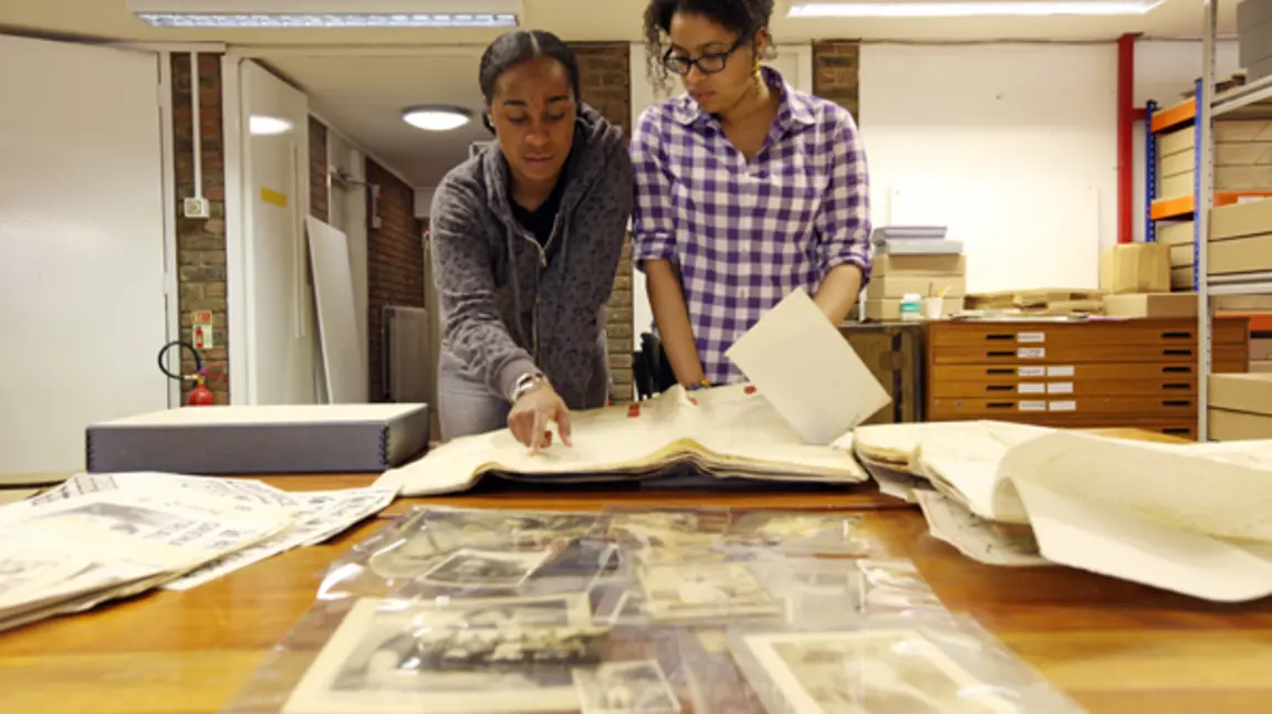 Volunteers at the Black Cultural Archive Volunteers at the Black Cultural Archive
