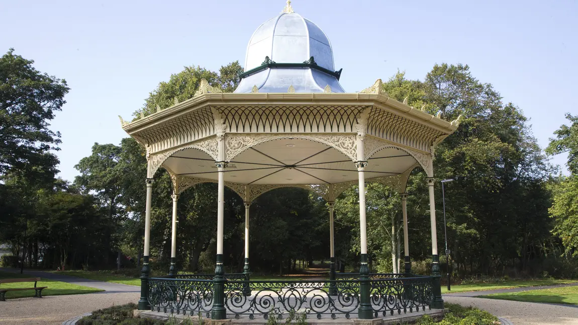 Weekend event to unveil £3.2million Exhibition Park improvements Exhibition Park's restored bandstand