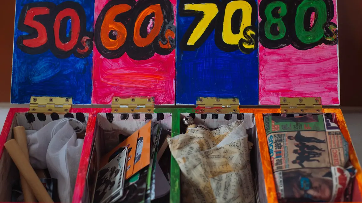Touching memory: helping young people get in touch with their past The Ardgowan Primary school created 12 memory boxes