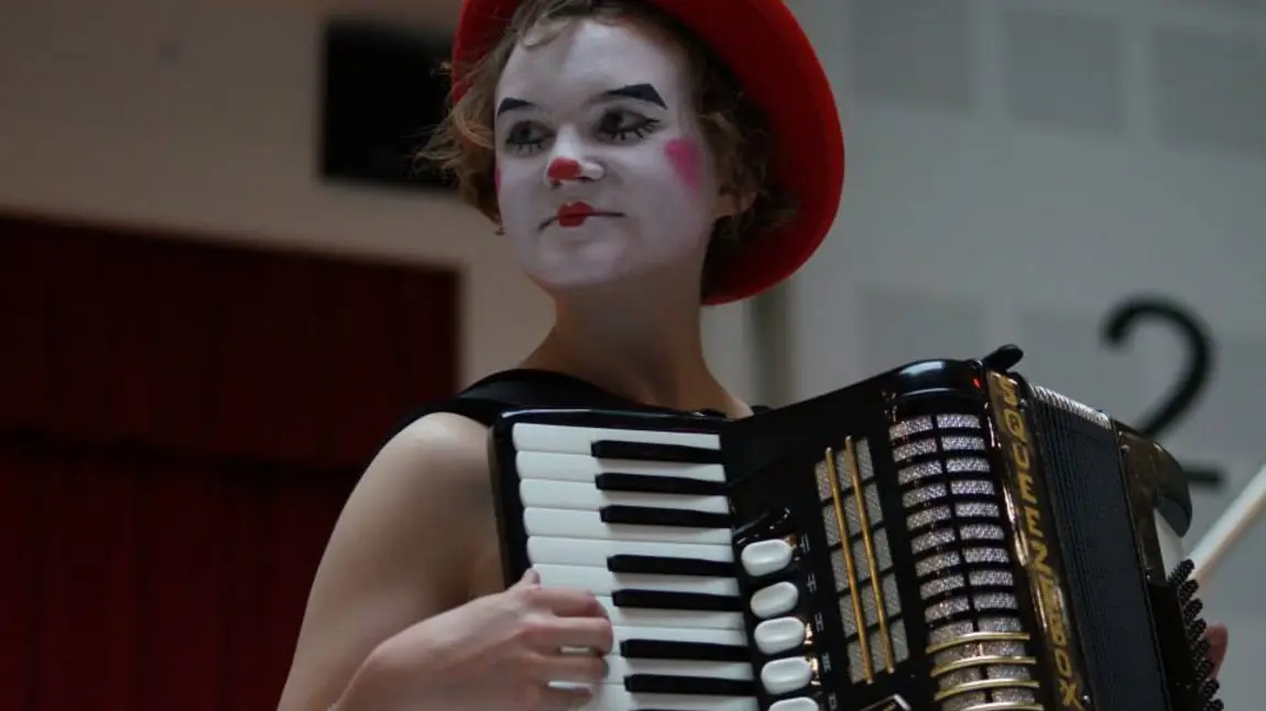 Changing lives: the circus comes to town for Rosie Rosie Bristow in circus costume