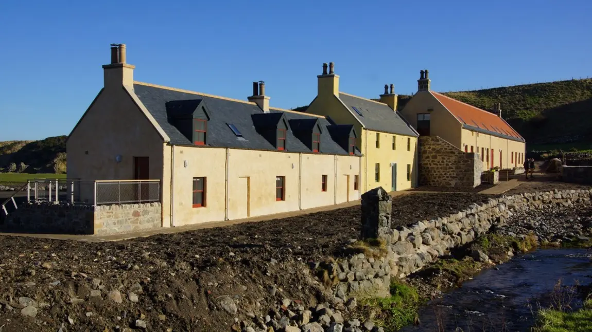 The buildings at Back Green Bunkhouse