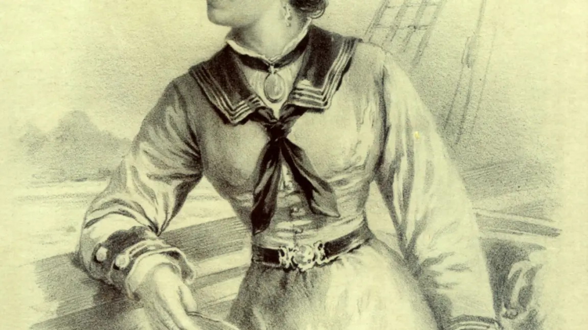 Annie Brassey aboard the Sunbeam c1878 Annie Brassey aboard the Sunbeam c1878