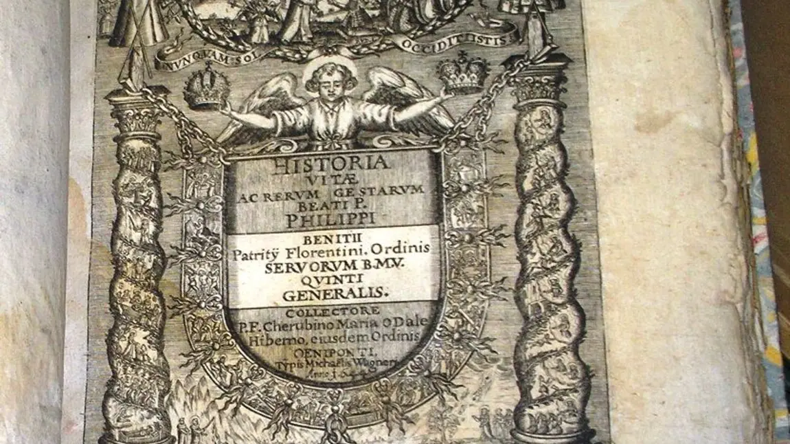 Benburb priory's rare book collection to be opened to the public Example of book in Benburb Priory book collection