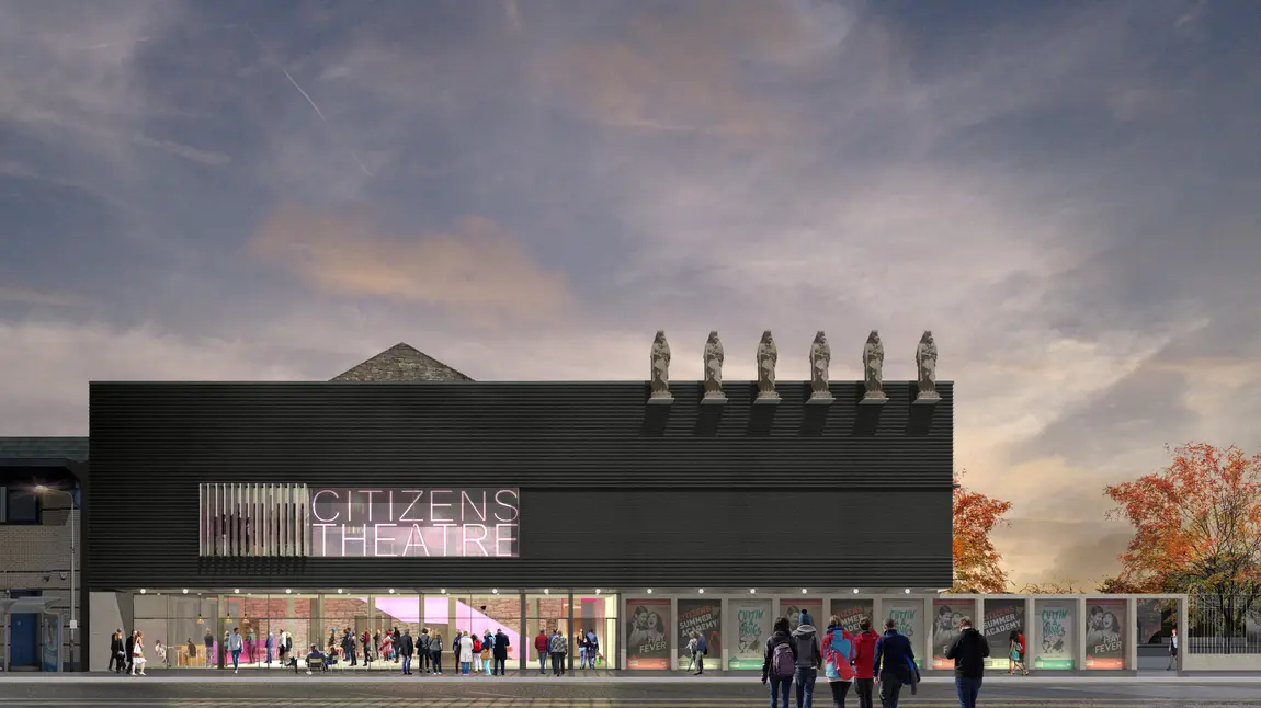 Citizens Theatre Awarded £4.8million National Lottery support Artist's impression of the West Elevation of the Citizens Theatre