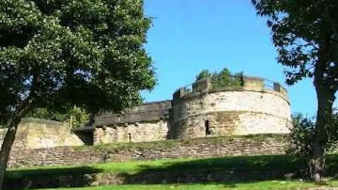 Battlements in Wharton Park, Durham
