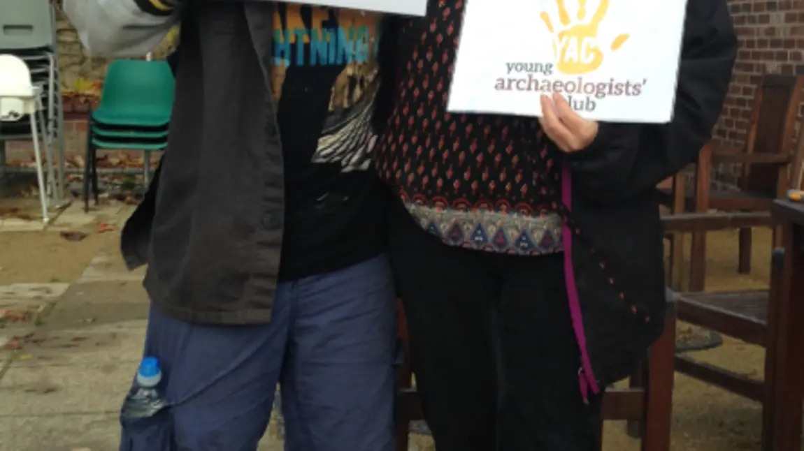William with Louise Martin, who nominated him for the award