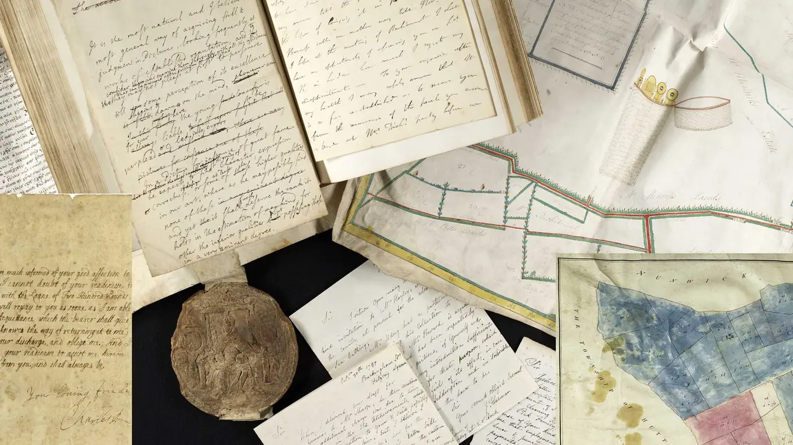A sample of documents from the Norton Conyers Collection
