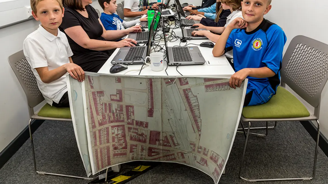 Young people in Crewe connected with the heritage of their town using digital gaming