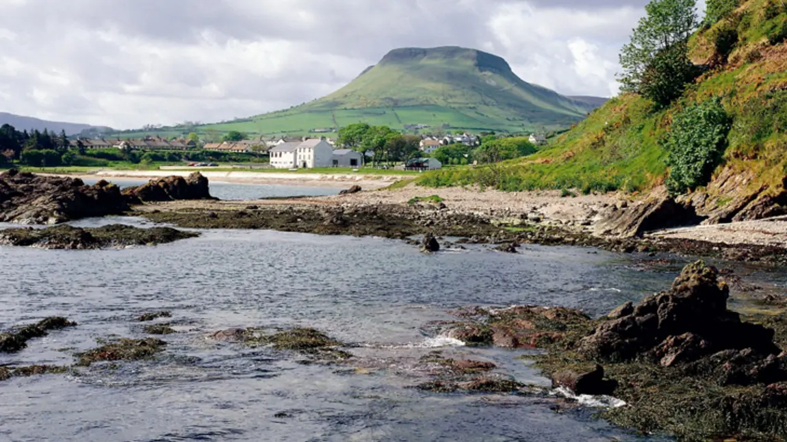 View of the Glens of Antrim 