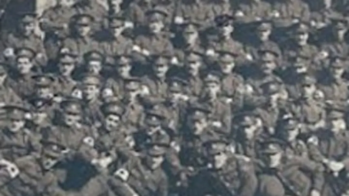 Members of the 3rd West Riding Field Ambulance before being deployed to France
