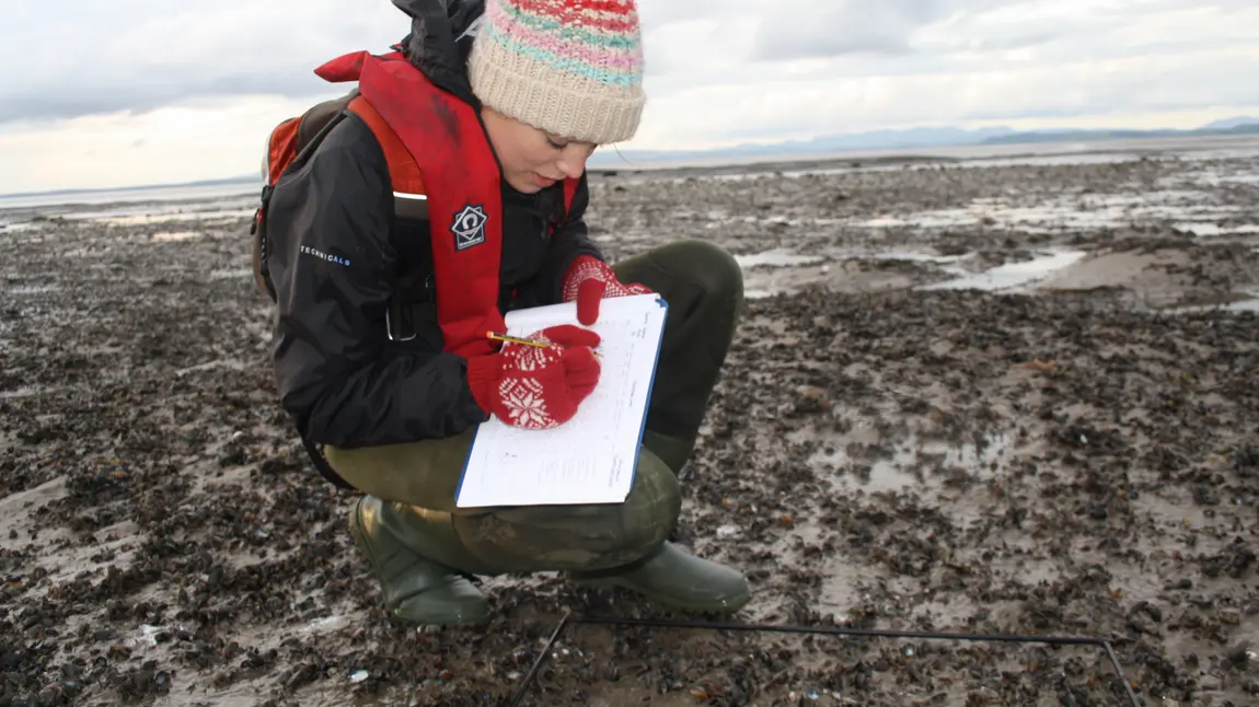 A marine conservation graduate at work