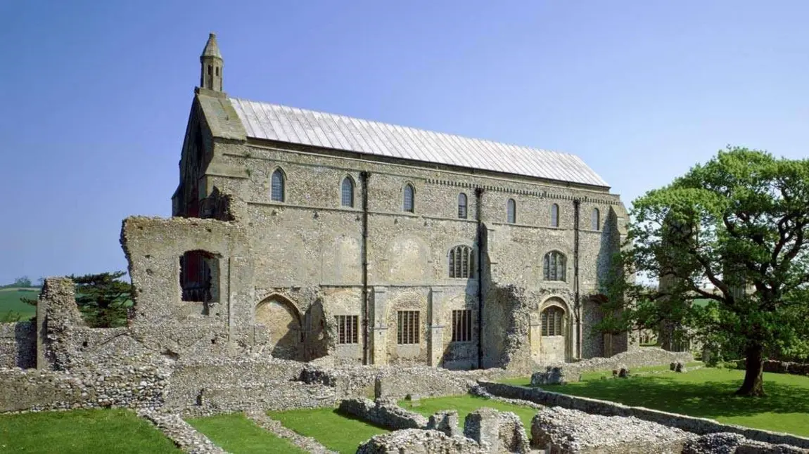 Binham Priory monastic ruins
