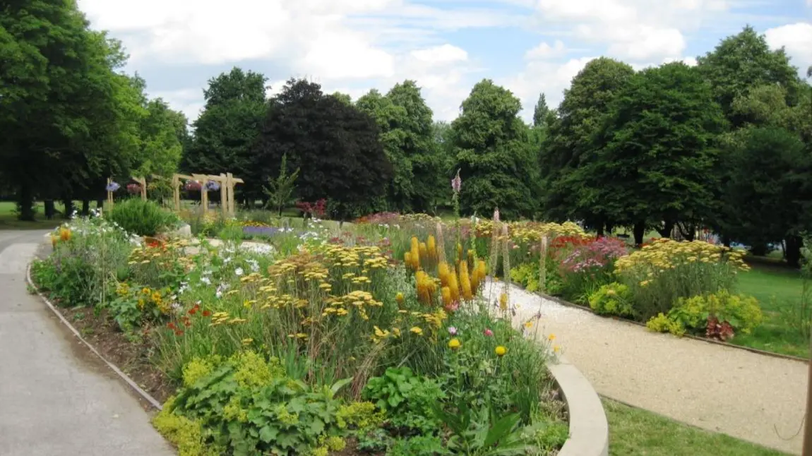 View of the sensory garden, Dartmouth Park