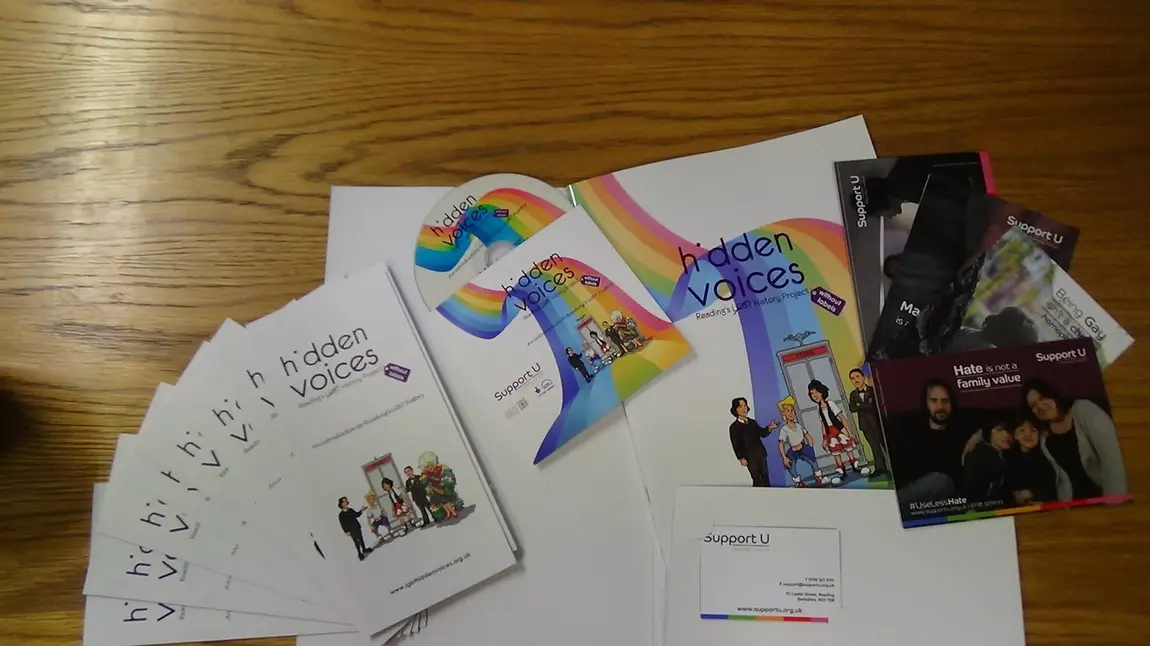 Leaflets, booklets and other content created for the project