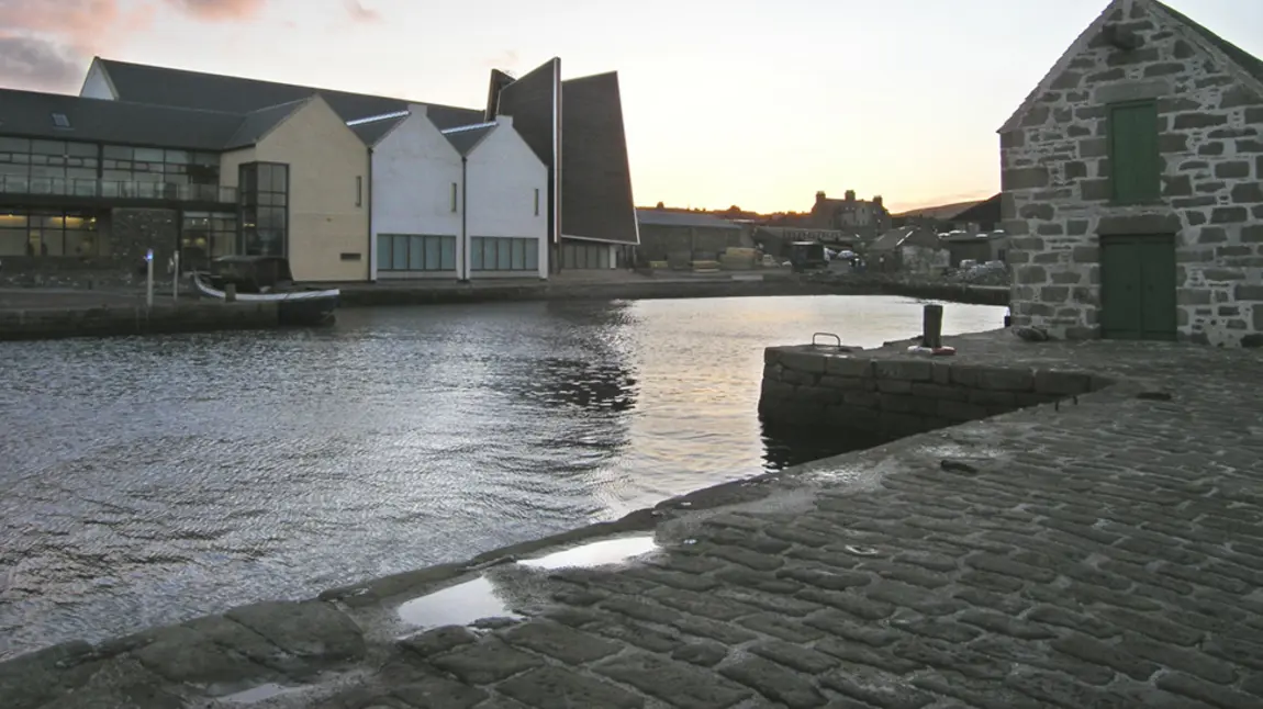Outside view of the New Shetland Museum & Archives
