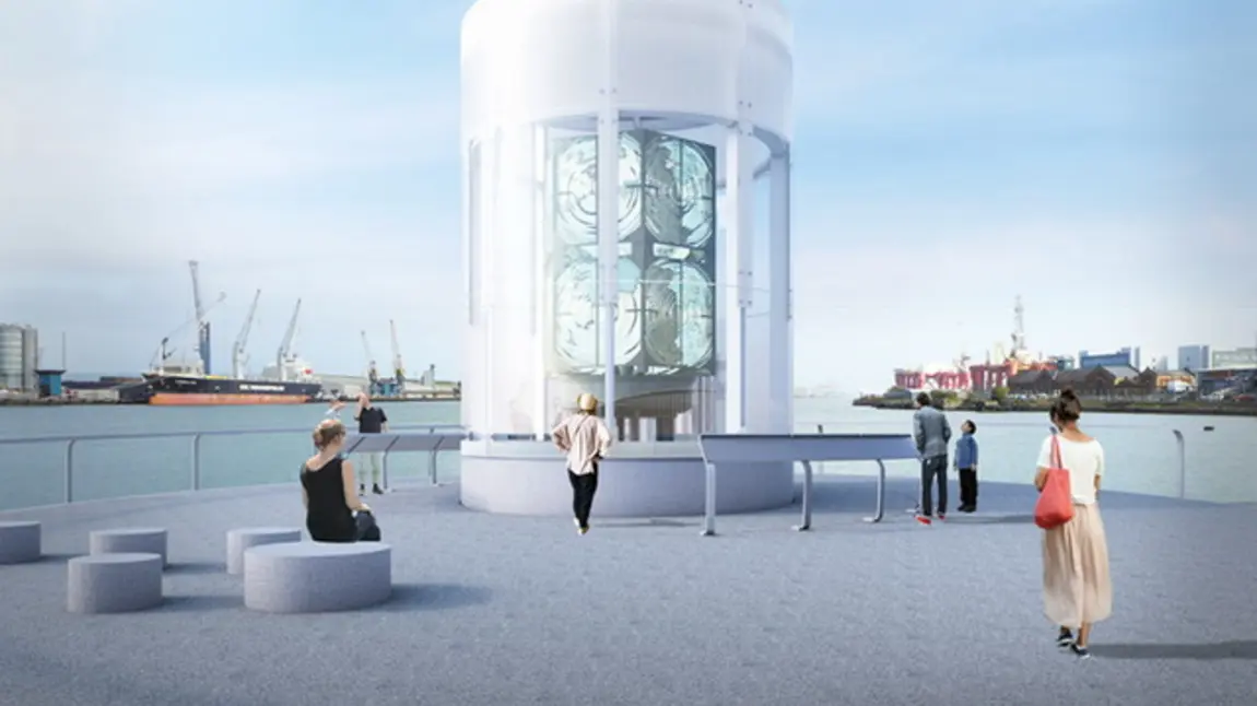 Historic optic to light up Belfast's maritime heritage The Mew Island Lighthouse Optic