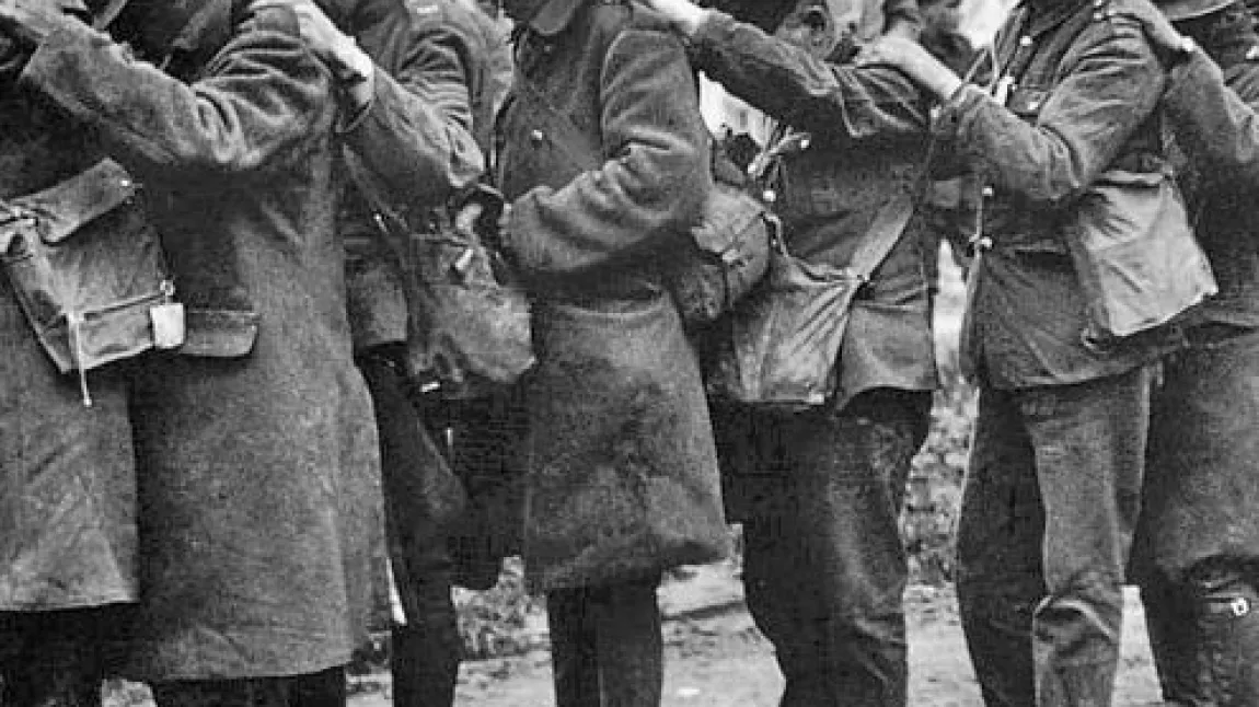 British 55th Division gas casualties on 10 April 1918