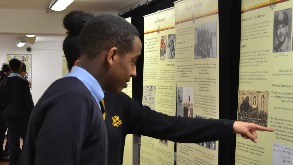 Students at Gladesmore Community School