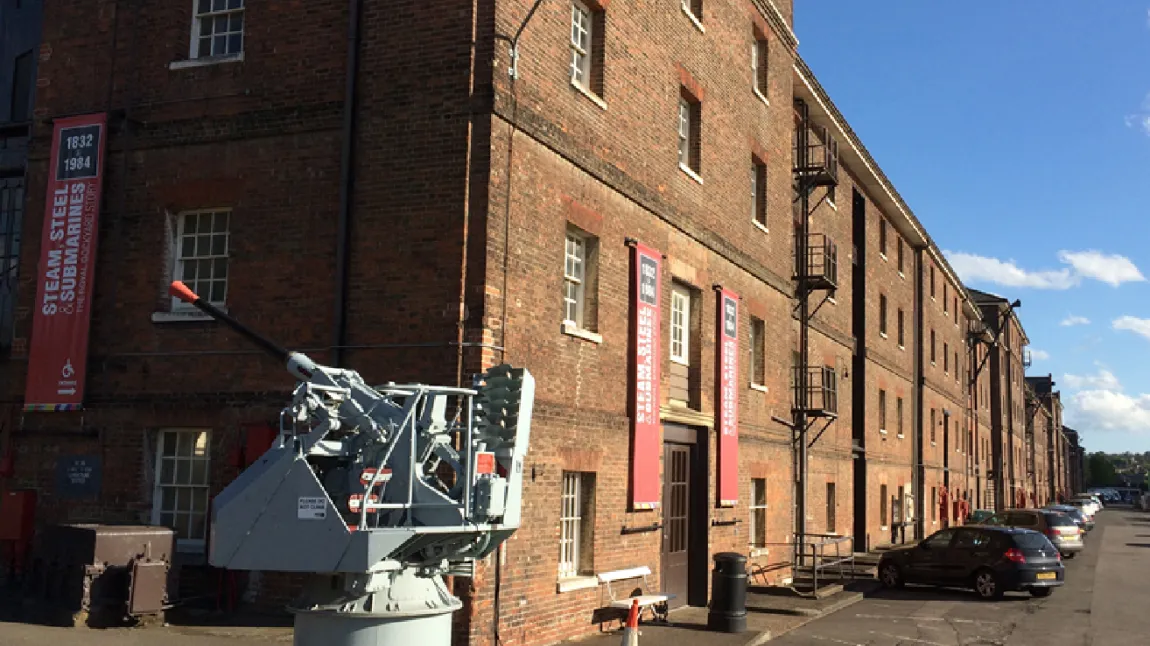 External view of the Fitted Rigging House in Chatham