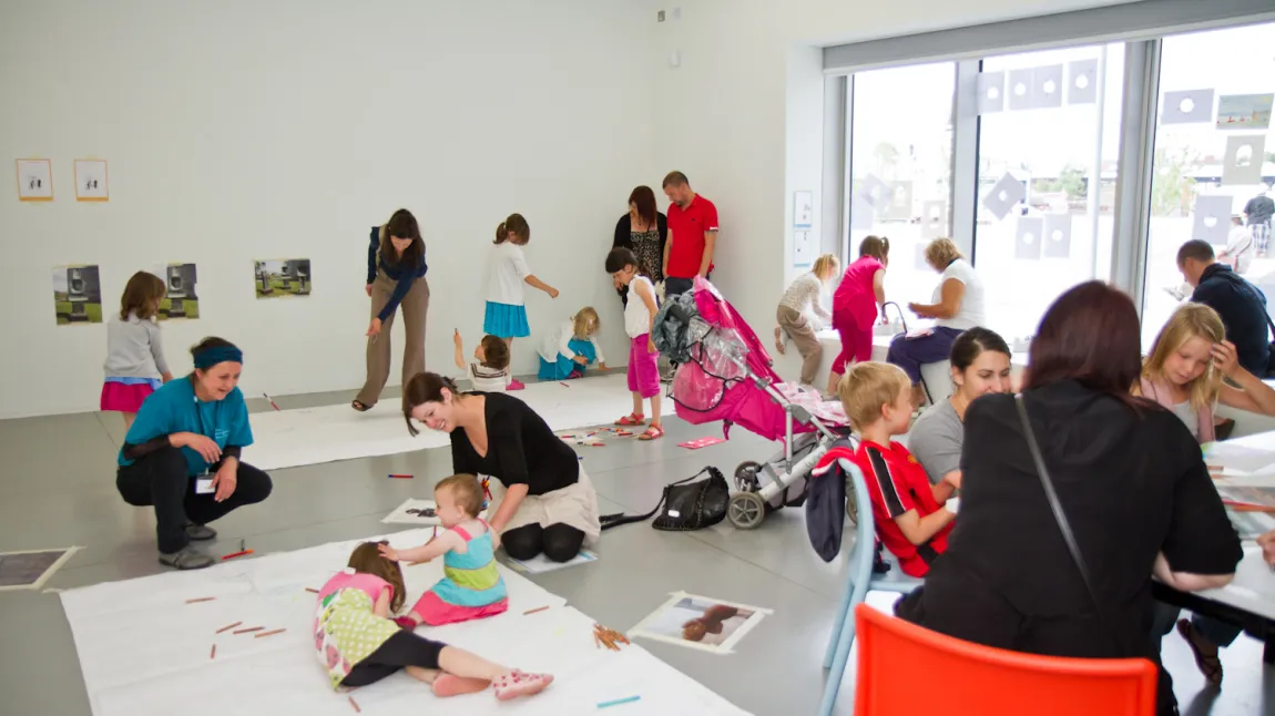 The learning space at the Hepworth Gallery
