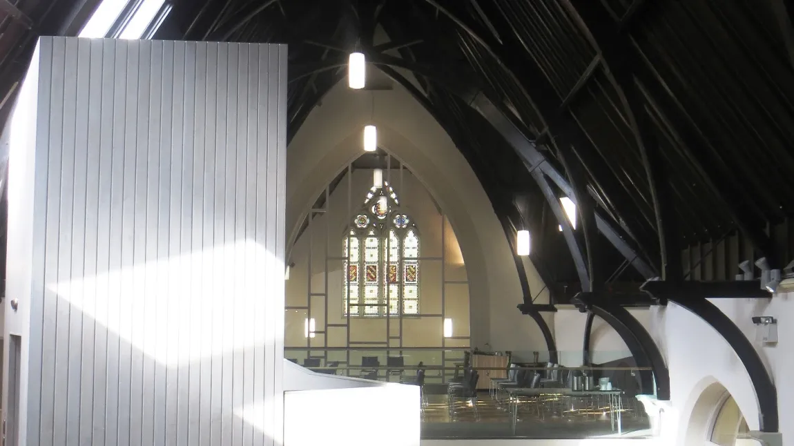 Inside the refurbished Duncairn Centre