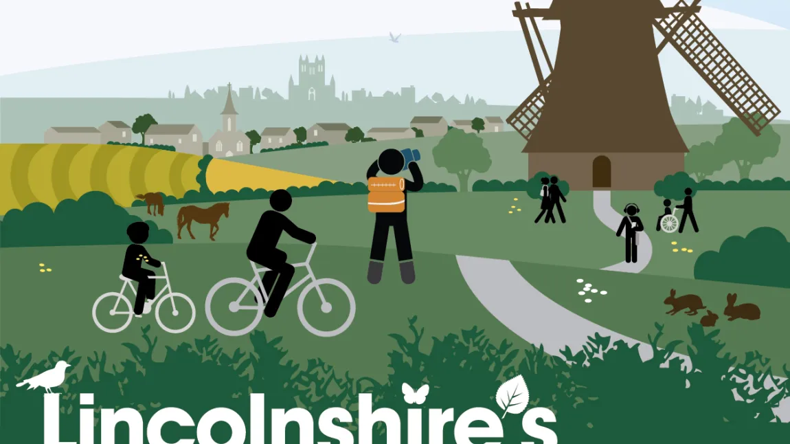 Lincolnshire's Back Garden campaign poster