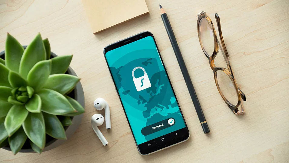 Dan Nelson Unsplash - Digital Skills for Heritage.jpg Mobile phone displaying security symbol
