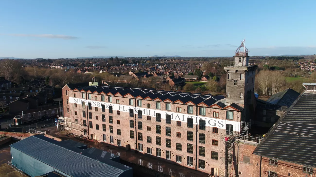 Shrewsbury Flaxmill Maltings.JPG Flaxmill Maltings